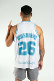 Skyline Singlet Light Blue