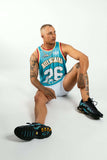 Coastline Singlet Blue