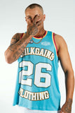 Coastline Singlet Blue