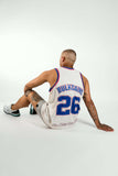 Court Side Singlet Dark Blue
